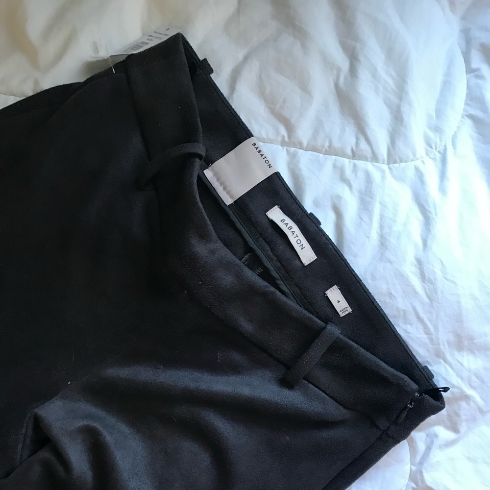 Elliott - Babaton Faux Suede Pants